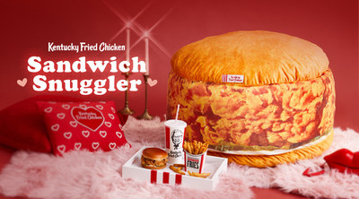 KFC’s giant, nearly three-foot Chicken Sandwich Snuggler features a realistic looking double-breaded, Extra Crispy™ chicken breast filet, buttery brioche bun, thick pickles, and the perfect amount of Colonel's real mayo.