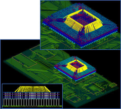 Phi Plus meshing technology brings extraordinary speed and robustness to complex system simulation including 3D IC packaging challenges