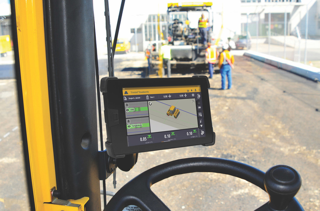 Trimble Introduces Next Generation 3D Paving Control System for Asphalt Compactors - Vimarsana News