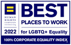 Sun Life receives 100% score from Human Rights Campaign Corporate Equality Index for LGBTQ+ workplace equality
