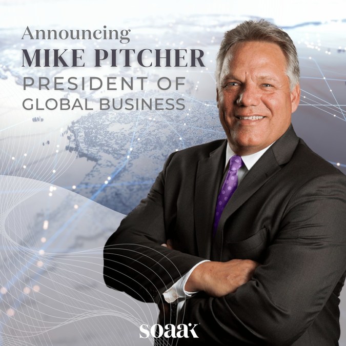 Soaak Announces Mike Pitcher as President of its Global Business Division - Vimarsana News