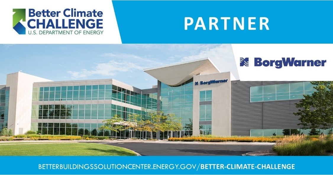 Joins Department of Energy's Better Climate Challenge Aimed