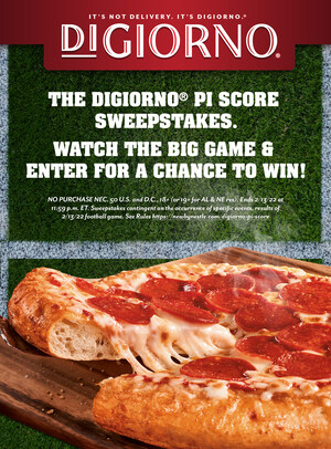 IF THE BIG GAME SCORE HITS 3-14, FANS COULD WIN A FREE DIGIORNO® PIZZA