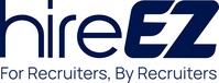 hireEZ logo (PRNewsfoto/hireEZ)