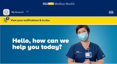 MedStar Health's new digital patient experience platform.