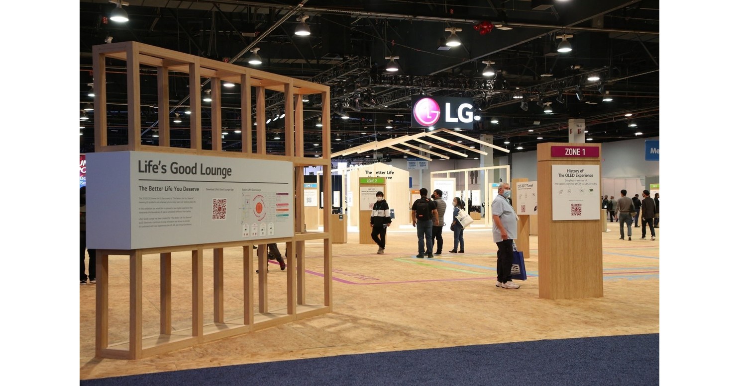 Participa&ccedil;&atilde;o da LG na CES 2022 destacou a lideran&ccedil;a em sustentabilidade