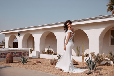 NOVA by Enaura will feature a capsule collection of sleek, minimalist and elegant wedding gowns with new dress styles added to the website frequently following the latest trends.