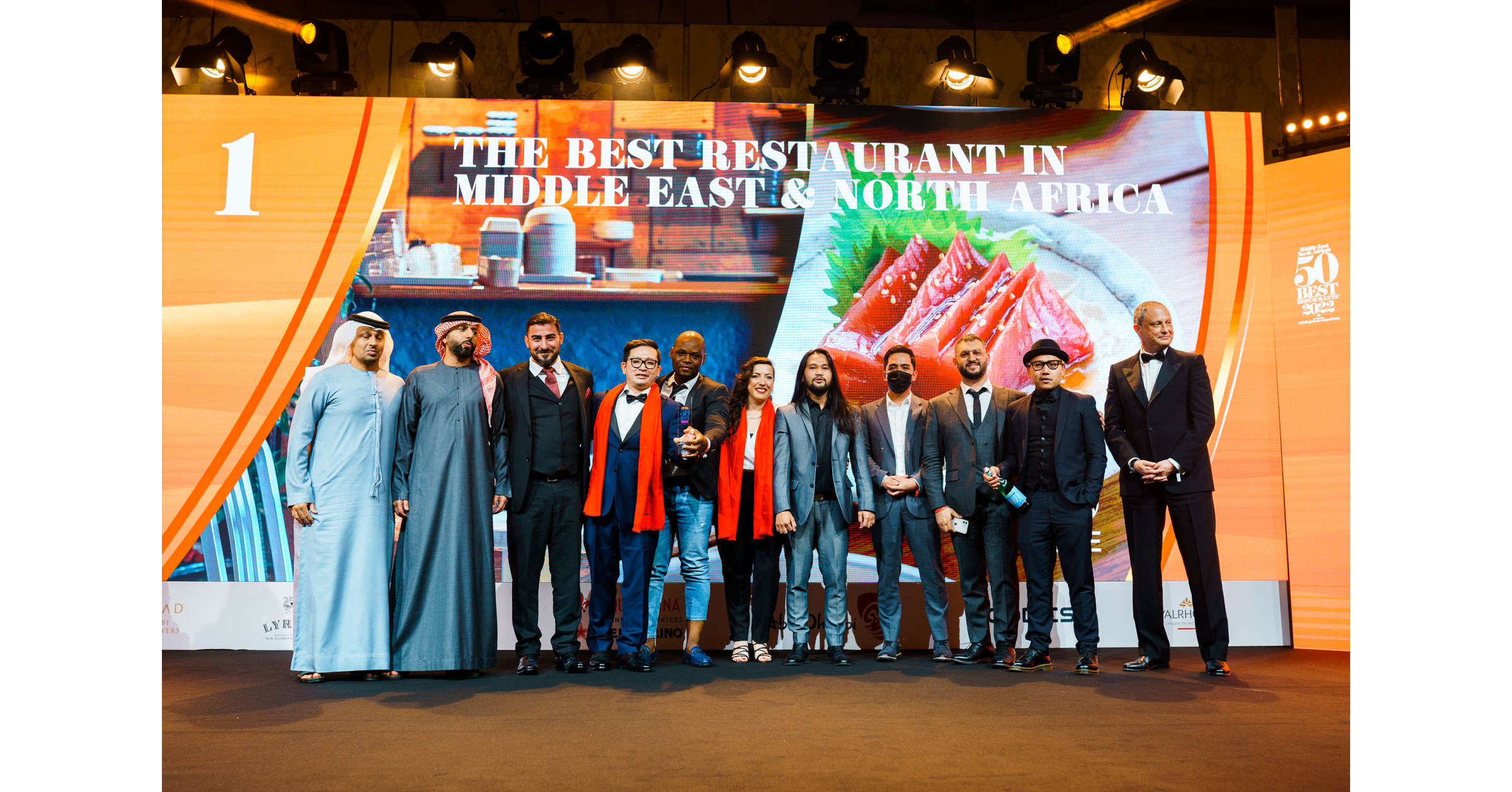 3 FILS RESTAURANT TAKES NO.1 SPOT AS FIRSTEVER LIST OF MIDDLE EAST