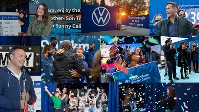 2021 Volkgiving winners celebrations (CNW Group/Volkswagen)