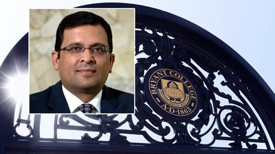 As Bryant University's new Provost, Rupendra Paliwal, Ph.D., will provide leadership for the expansion of graduate and career-advancement programs, growth in undergraduate and graduate enrollment, and the addition of new academic programs–including in B-STEM and the health and behavioral sciences. 