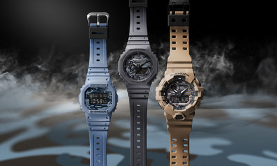 G-SHOCK INTRODUCES NEW DIAL CAMOUFLAGE UTILITY SERIES THAT BLENDS