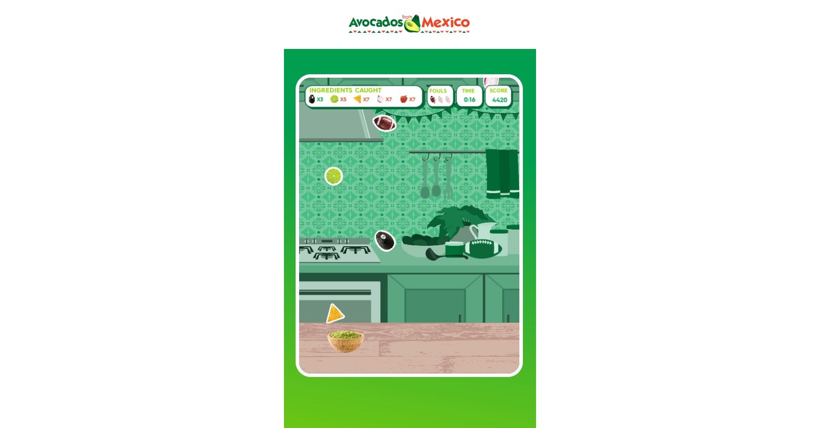 Avocados From Mexico kicks off the Big Game early with new online gaming experience