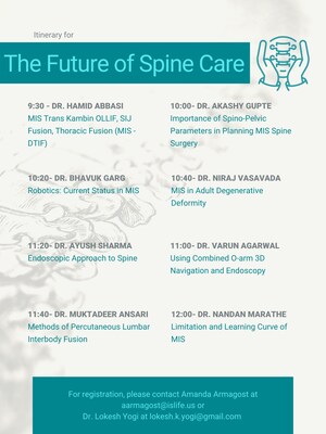 Inspired Spine hosts the 1st Annual South Asia and Middle East Minimally Invasive Spine Symposium and kickstarts Asian training for MIS spine surgery