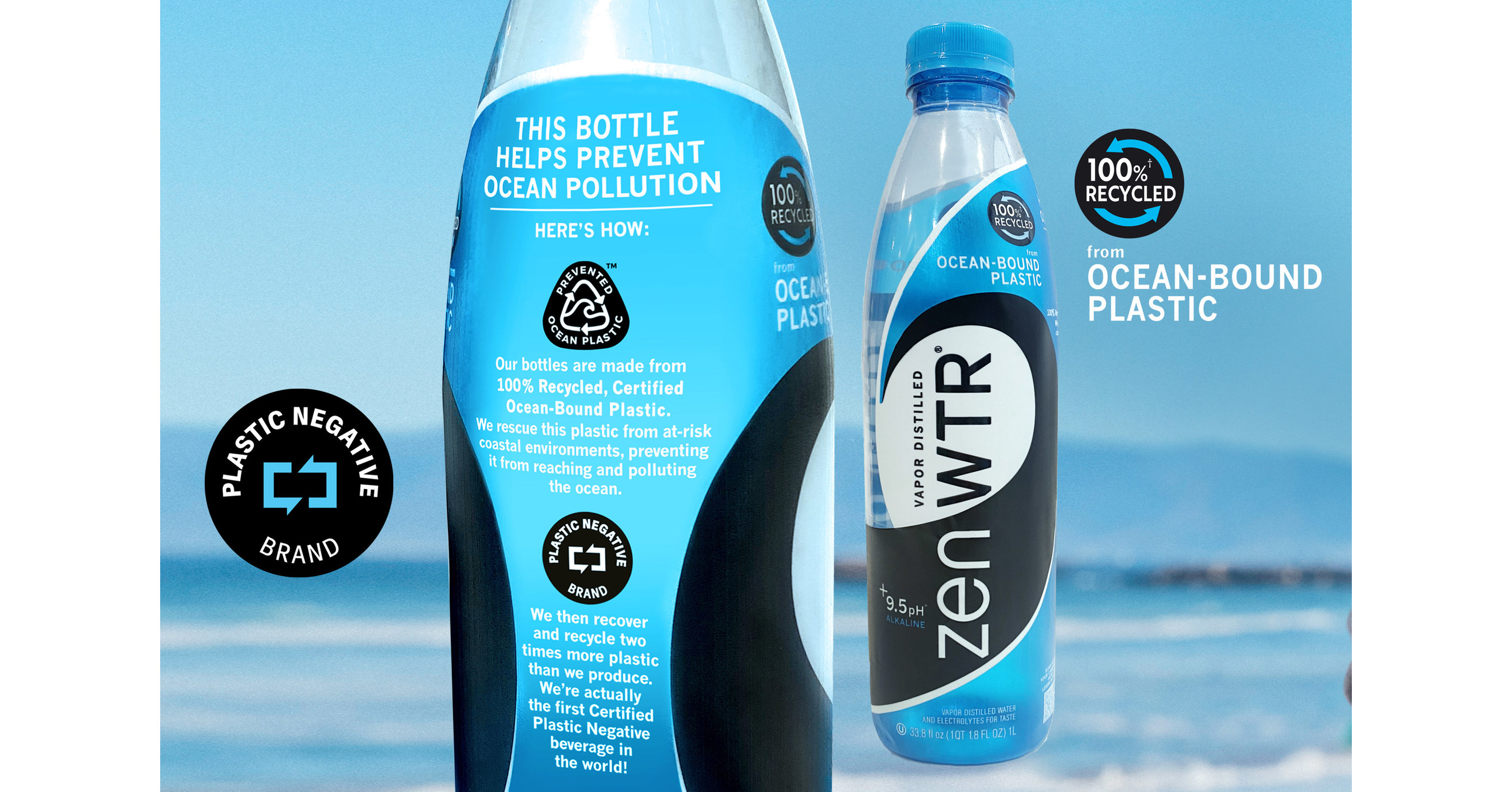 Lance Collins Launches Sustainable Beverage Brand ZEN WTR 
