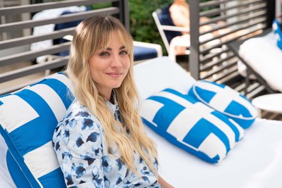 Priceline's new campaign stars actress and spokesperson Kaley Cuoco showing travelers how amazing great travel deals feel when booking on Priceline.