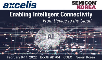 Axcelis will showcase its innovative platform of ion implanters at SEMICON Korea 2022.  The event, one of the most important technology forums in the Asia Pacific region, is being held February 9-11, at the COEX Center in Seoul, Korea.  Axcelis will be located at Booth #D704. Semiconductor manufacturers are invited to visit the Axcelis exhibit to learn first-hand about innovative ion implant solutions that deliver significant technology and manufacturing advantages.