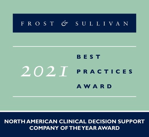 Wolters Kluwer Lauded by Frost &amp; Sullivan for Enabling Aligned Decision-making with Its Clinical Decision Support Solutions