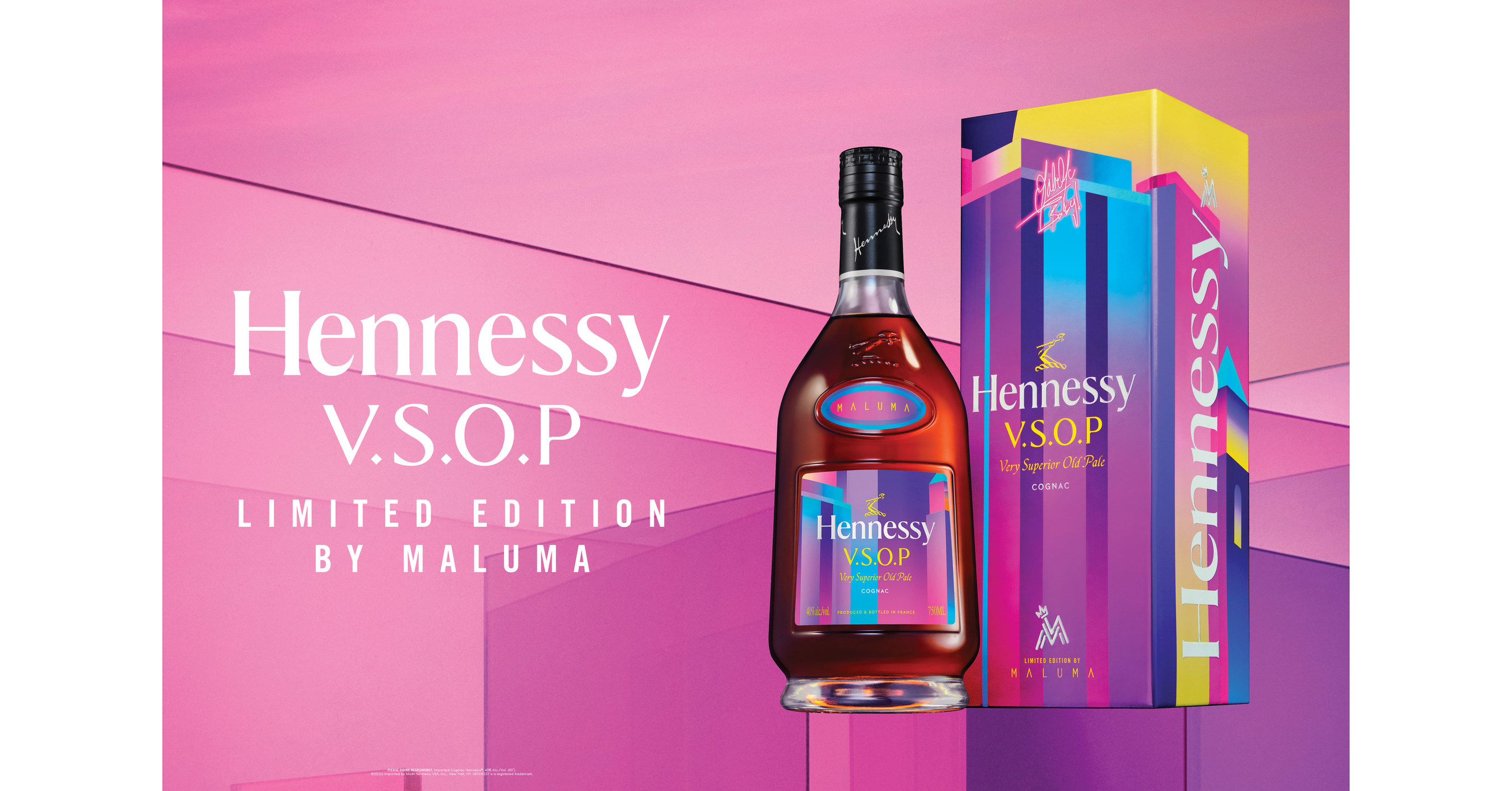 HENNESSY V.S.O.P RELEASES LIMITED EDITION DESIGN BY GLOBAL SUPERSTAR MALUMA