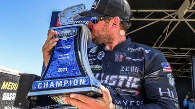 Guaranteed Rate will serve as the title sponsor for five Bassmaster Elite Series events in 2022.