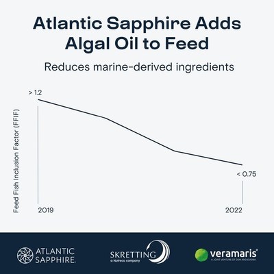 Atlantic Sapphire Adds Algal Oil to Feed