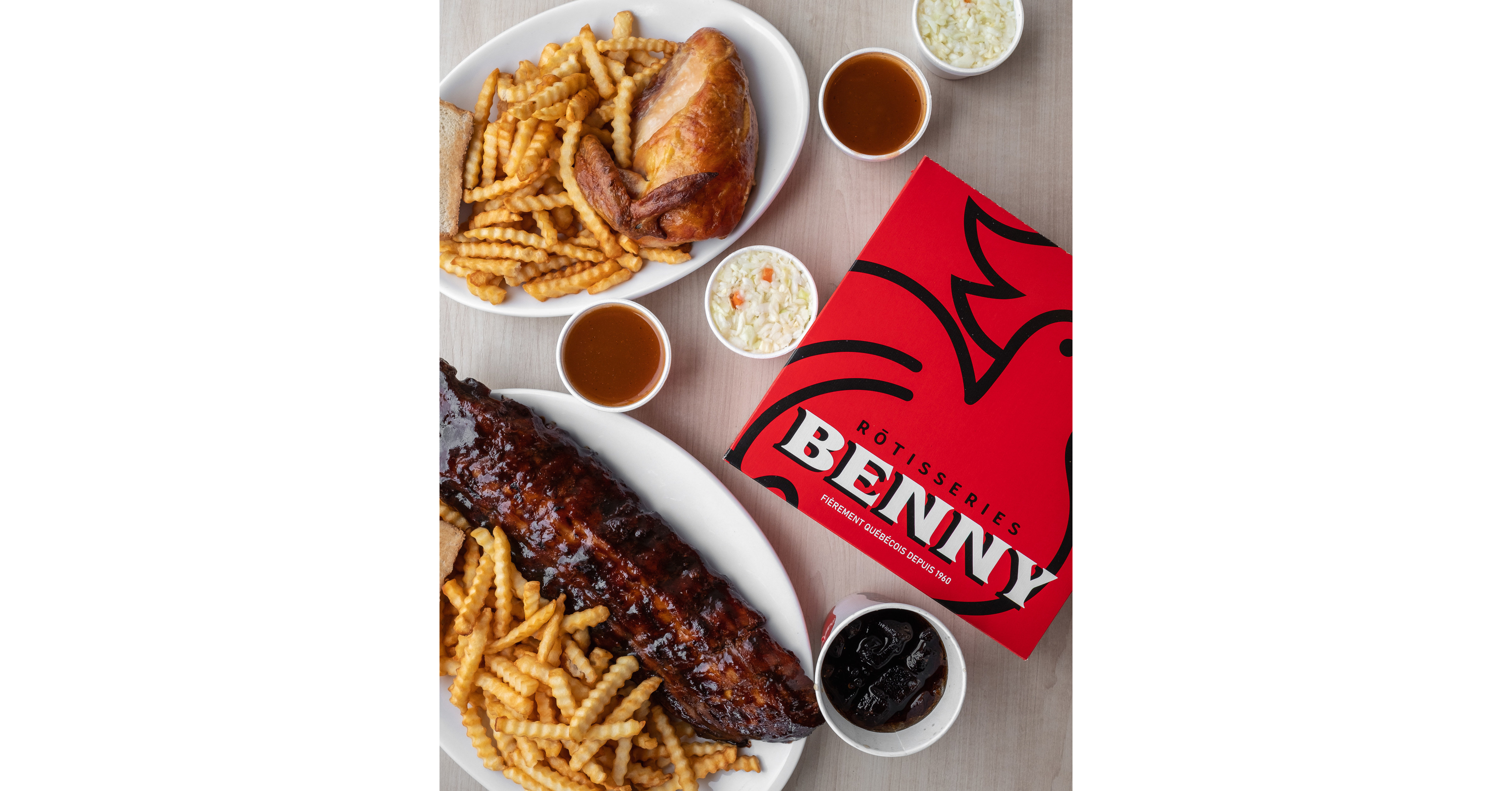 Les Rôtisseries Benny votées 1 dans toutes les catégories, incluant