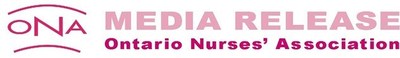 Logo Ontario Nurses' Association (CNW Group/Ontario Nurses' Association)