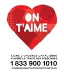"L'amour ne doit pas avoir de prix" Le Centre canadien pour mettre fin à la traite des personnes commémore la Journée nationale de sensibilisation à la traite des êtres humains en soulignant l'importance des relations saines