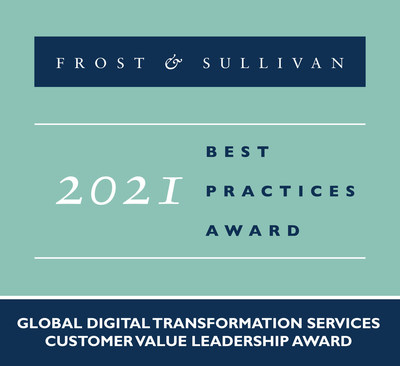 2021 Global Digital Transformation Services Customer Value Leadership Award
