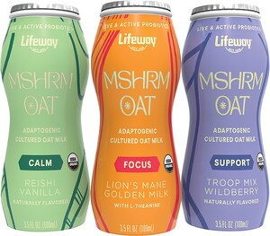 Lifeway Foods® to Introduce New Line of Adaptogenic Functional Mushroom Beverages at the 2022 Winter Fancy Food Show