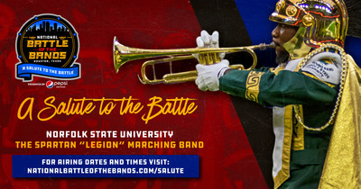 National Battle of the Bands: A Salute to the Battle film featuring Norfolk State University, The Spartan "Legion" Marching Band