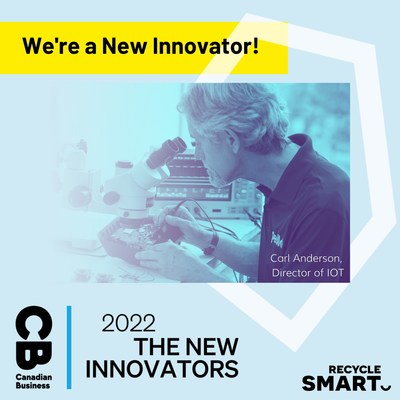 RecycleSmart 2022 New Innovators (CNW Group/RecycleSmart)