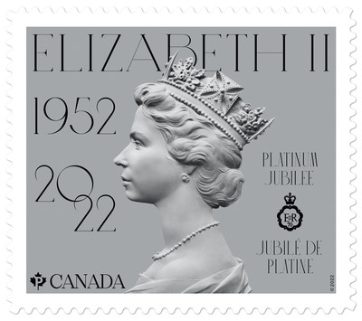 Canada Post issues stamp to mark the platinum jubilee of Her