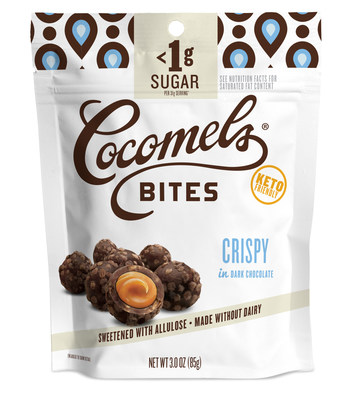 Cocomels Expands Fan-Favorite Line with New <1g Sugar Chocolate-Covered Sea Salt and Crispy Bites