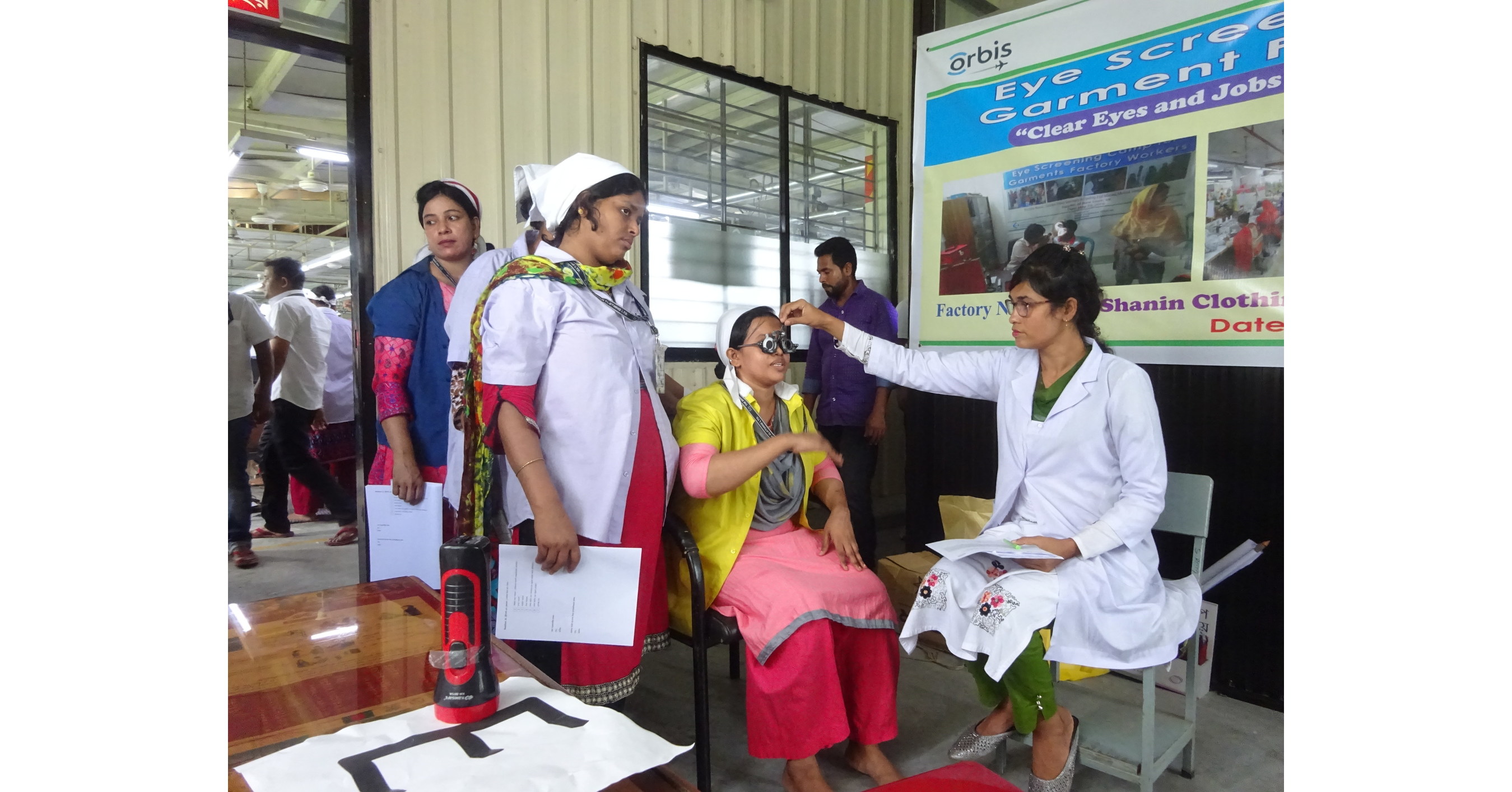 To increase earnings for female garment workers, quality vision care needed, study finds