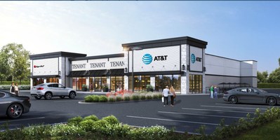 AT&T recently signed for an endcap space at 1882 Hooper Ave. in Toms River. A Pizza Hut with drive-thru previously signed for the other endcap unit at the 12,600-sq.-ft. retail center, now under construction in the town's Silverton section.