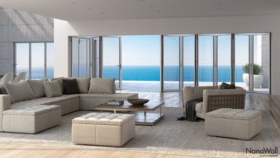 NanaWall's Generation 4 Folding Glass Wall Systems Offer Unlimited NanaWall's Generation 4 Folding Glass Wall Systems Offer Unlimited