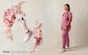 CLOVE, HEALTHCARE'S MOST COVETED SNEAKER BRAND, RELEASES ITS FIRST COLLABORATION WITH INFLUENTIAL HEALTHCARE PROFESSIONAL, NURSE CLARA