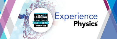 Savvas Learning Company's Experience Physics high school program has been named a winner of the Tech & Learning Awards of Excellence Best of 2021.