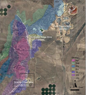 Figure 4 – Property Location Map (CNW Group/i-80 Gold Corp)