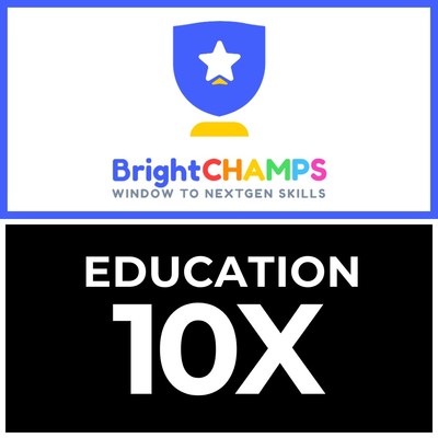 BrightCHAMPS_acquires_Education10x_Logo