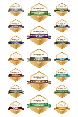 ACS Laboratory Receives 61 Total Emerald Test Badges, Continuing its Position as the Industry Leader in Third-Party Cannabis and Hemp Testing