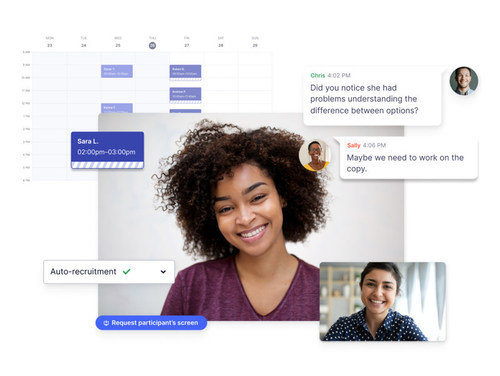 UserZoom Unveils Best-in-Class ‘Live Interviews’ to Scale Agile UX Research (PRNewsfoto/UserZoom)