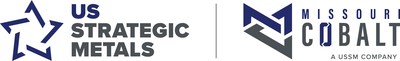 US Strategic Metals and Missouri Cobalt logos. US Strategic Metals and Missouri Cobalt logos.