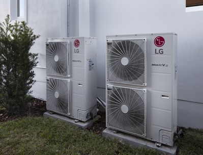 LG Electronics USA’s Multi V S Heat Pump & Heat Recovery units provide quiet operation and energy efficiency even in the most extreme climates. Credit: Davis Jeffrey