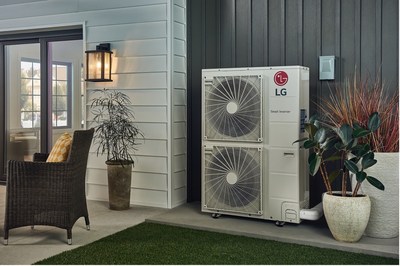 The LG Multi F MAX with LGRED° heating technology provides continuous heating down to -13°F and 100 percent of rated capacity at 5°F, allowing indoor units to be placed in individual rooms, enhancing space comfort by enabling individualized zoned temperature settings.