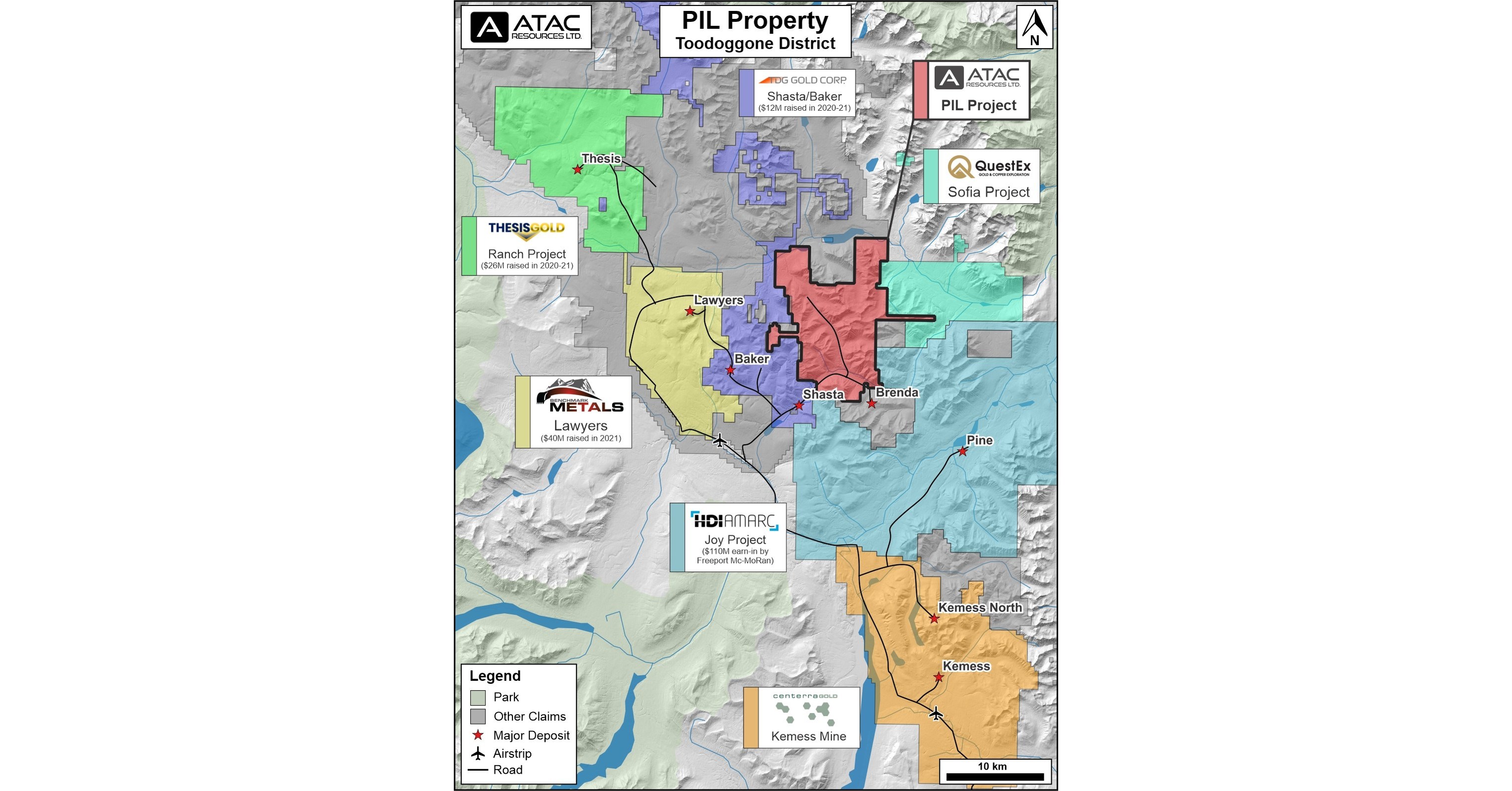 ATAC Options PIL Copper-Gold Property, British Columbia 