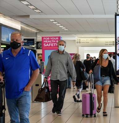 Ontario International Airport has been recognized for its vigilant efforts to keep air travelers safe with stringent COVID-19 health protocols and activities to enhance its customer service experience during what have been challenging times for airports, airlines and air travelers.