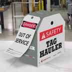 ComplianceSigns Releases New "Tag Hauler" Safety Tag Carrier-Dispenser