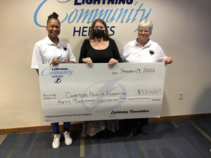 Tampa Bay Lightning Names Chapters Health System a Lightning Community Hero For Valor Program Services