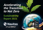 Navitas Publishes World's First GaN Sustainability Report: "Electrify Our World™"